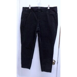 Talbots Woman Petite Black Corduroy Pants Size 2XP / #1335